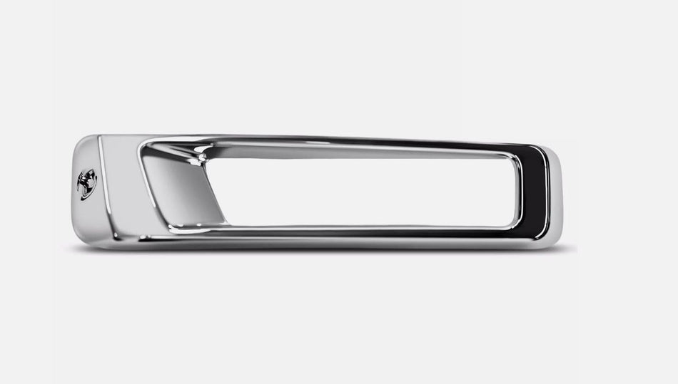 DAT AUTO PARTS Front Left Driver Side Fog Light Cover Trim Ring Molding Bumper Insert Replacement For 2015 2016 2017 Ford Expedition Silver Chrome ...