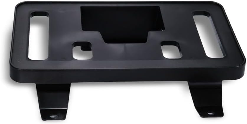 DAT AUTO PARTS Front Bumper License Plate Frame Tag Mounting Bracket Holder Replacement for 2009-2015 Honda Pilot Black Textured Plastic HO1068122 ...