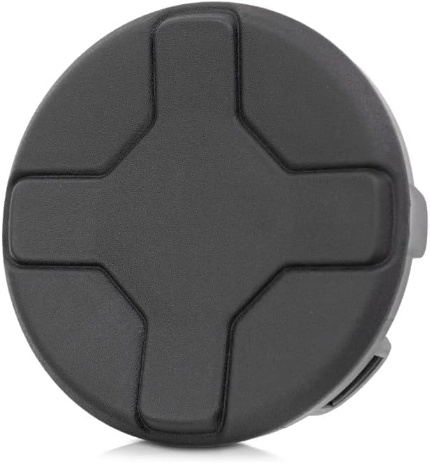 DAT AUTO PARTS Front Right Passenger Side Fog Light Hole Cover Round Lamp Trim Bumper Insert Replacement For 2019-2023 Jeep Renegade Black Textured...