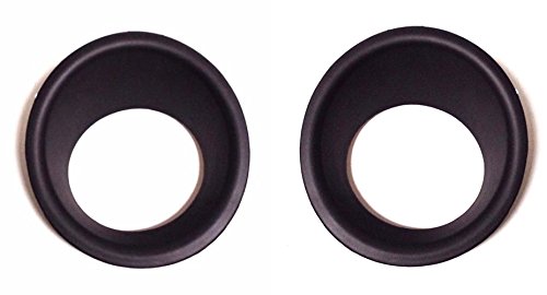 DAT AUTO PARTS Front Right Passenger Left Driver Side Pair Bumper Fog Light Cover Bezel Replacement for 2005-2017 Nissan Frontier for Steel Bumpers...