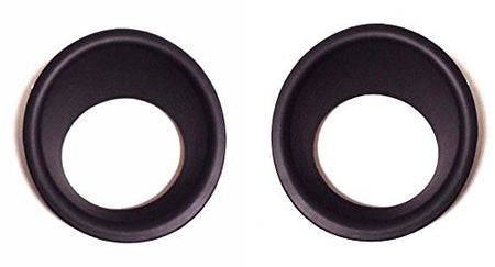 DAT AUTO PARTS Front Right Passenger Left Driver Side Pair Bumper Fog Light Cover Bezel Replacement for 2005-2017 Nissan Frontier for Steel Bumpers...