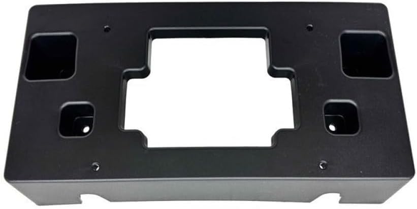 DAT AUTO PARTS Front License Plate Bracket Frame Cover Tag Holder Replacement for 2024-2025 Chevrolet Trailblazer RS MODELS ONLY Black Textured Mad...