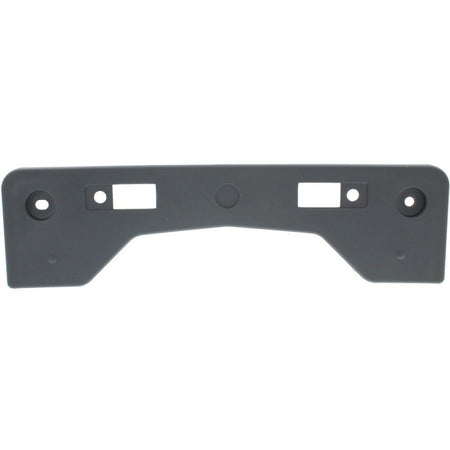 DAT AUTO PARTS Front Bumper License Plate Frame Tag Mounting Bracket Holder Cover Replacement for 2013 - 2015 Toyota RAV4 Black Textured Plastic TO...