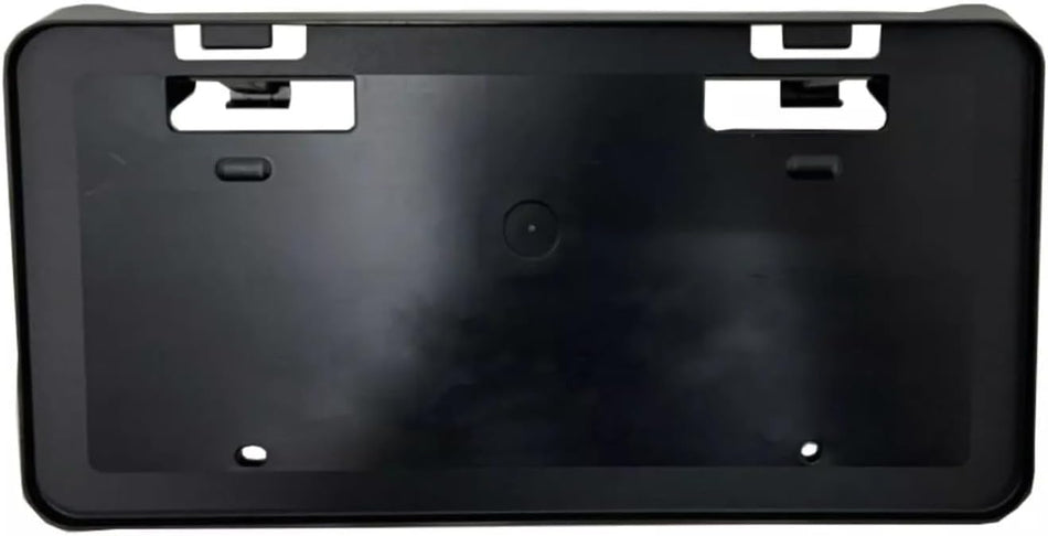DAT AUTO PARTS Front Bumper License Plate Frame Tag Mounting Bracket Holder Cover Replacement for 2022-2024 Toyota Corolla Cross Black Textured PP ...