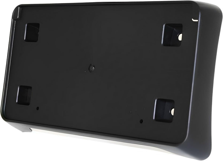 DAT AUTO PARTS Front Bumper License Plate Frame Tag Mounting Bracket Holder Replacement for 2006 2007 2008 2009 2010 Dodge Charger Black Textured M...