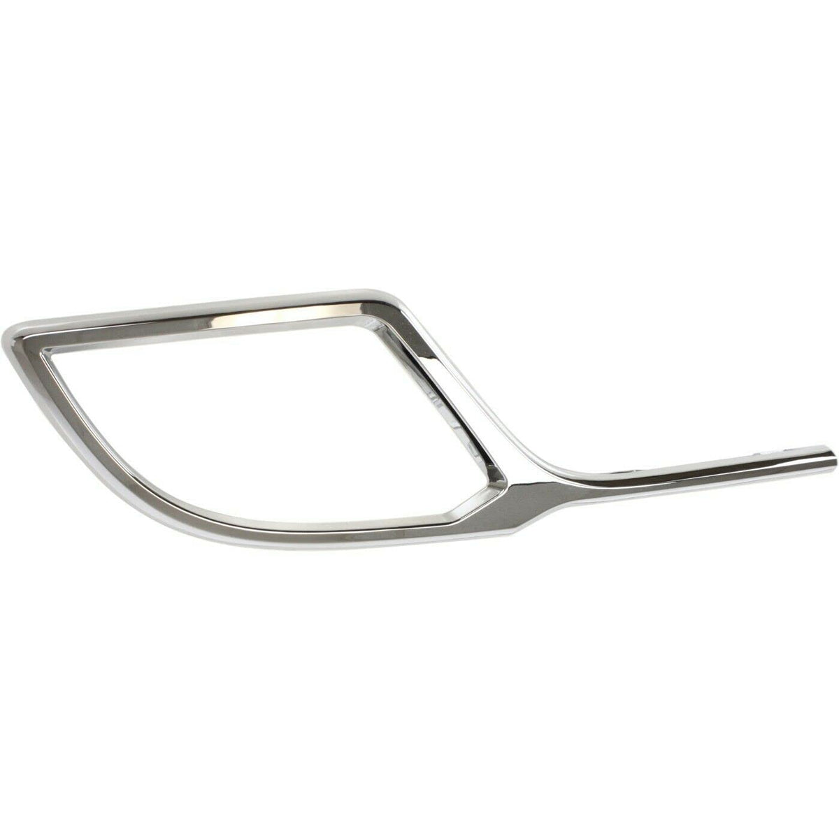 DAT AUTO PARTS Front Right Passenger Side Fog Light Bezel Trim Ring Molding Bumper Cover Insert Replacement For 2011-2015 Lincoln MKX Silver Chrome...