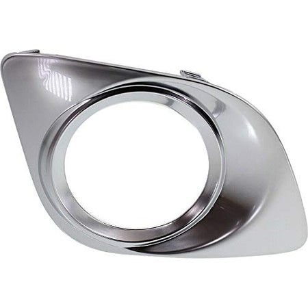 DAT AUTO PARTS Right Front Passenger Side Fog Light Bezel Replacement for 09-12 Toyota Venza Chrome TO1039133 521270T010