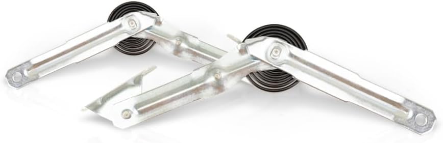 Front Left Driver & Right Passenger Set Of 2 Hood Hinge Support Bracket Spring Latch Pair Replacement For 1987-1997 Ford F Series Pickup Truck 1987...