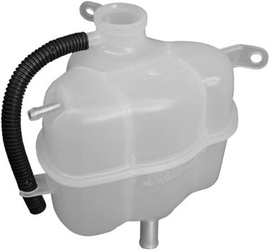 DAT AUTO PARTS Coolant Recovery Bottle Overflow Tank Replacement for 2006-2009 Chevrolet Equinox & Pontiac Torrent With V6 Engines White Textured P...