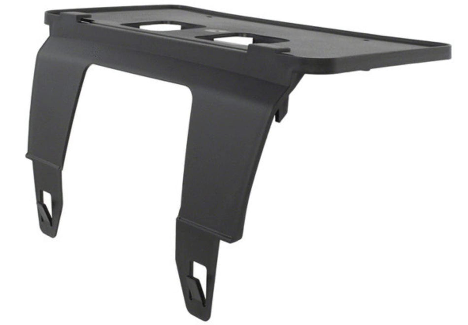 DAT AUTO PARTS Front License Plate Bracket Frame Cover Tag Holder Replacement for 2020-2022 Ford F450 F550 F600 Super Duty Pickup Truck Black Textu...