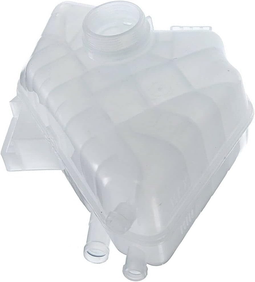 DAT AUTO PARTS Engine Coolant Recovery Bottle Overflow Reservoir Tank Replacement for 2011-2019 Ford Fiesta Sedan and Hatchback White Textured Plas...