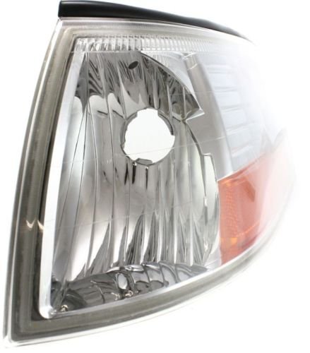 DAT AUTO PARTS Front Left Driver Side Parking Signal Side Marker Light Corner Lamp Assembly Replacement For 2003 - 2005 Mercury Grand Marquis Clear...