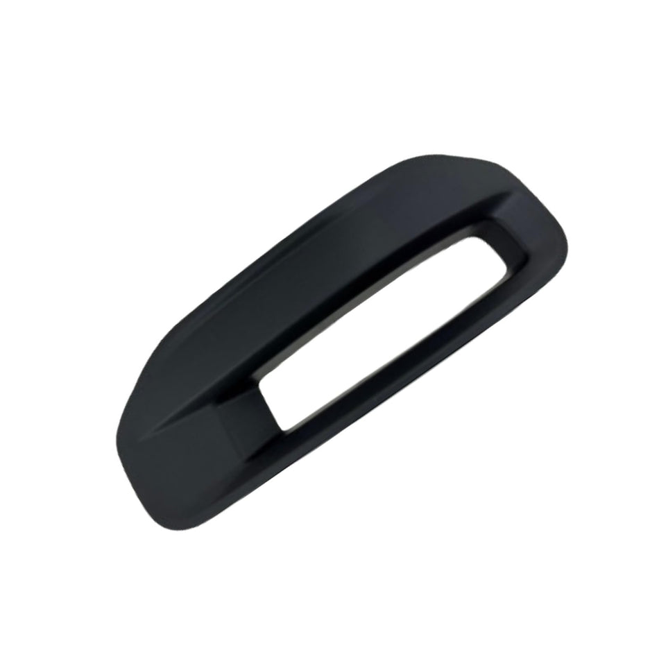 Front Passenger Side Bumper Cover Trim, For 2019-2024 Ram 1500, EXCEPT Rebel & TRX, Textured Black, Wo/Park Assist Sensor Hole, For Use With LED Fo...