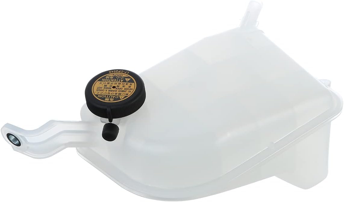 DAT AUTO PARTS Engine Coolant Recovery Bottle Overflow Reservoir Tank With Cap Replacement for 2008-2015 Scion xB 2011-2016 Scion tC White Textured...