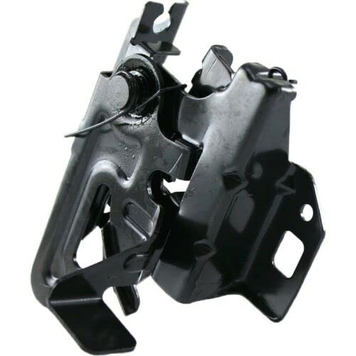 DAT AUTO PARTS Front Hood Hinge Support Bracket Core Latch Lock Replacement For 1999 - 2002 Chevrolet Silverado 1500/2500 Black Smooth GM1234105 15...