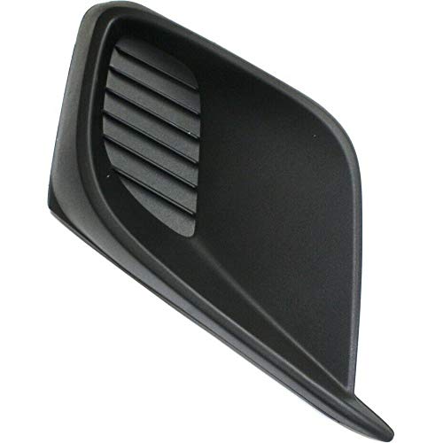 DAT AUTO PARTS Front Left DriverSide Fog Light Cover Lamp Hole Grille Trim Molding Insert Replacement For 2014 2015 2016 Mazda 3 for Sedan Hatchbac...