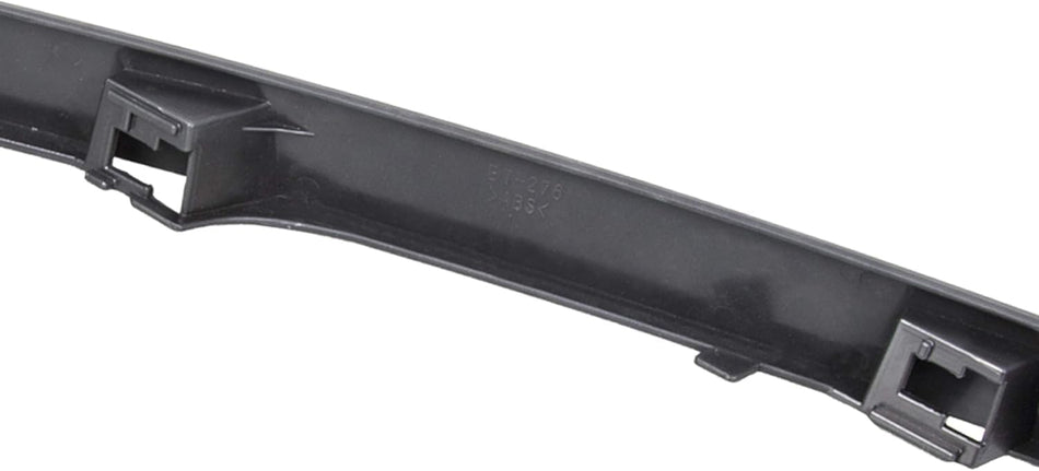 Front Left Driver Side Bumper Filler Bracket Fits 2004-2015 Nissan Titan, Armada Plastic Textured Below Headlight Black P...