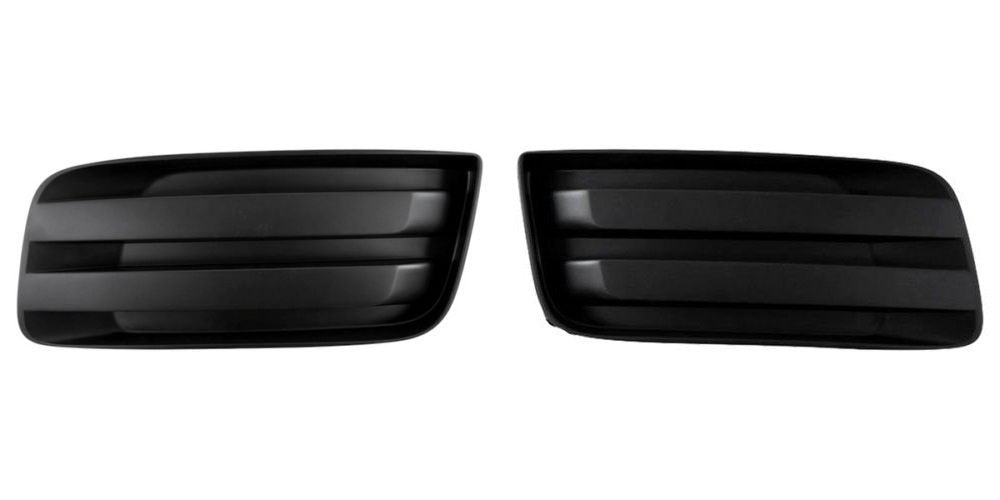 DAT AUTO PARTS Front Left Driver & Right Passenger Side Bumper Fog Light Cover Grille Trim Set of 2 Replacement for 2007-2009 Mazda CX7 Black Textu...