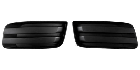 DAT AUTO PARTS Front Left Driver & Right Passenger Side Bumper Fog Light Cover Grille Trim Set of 2 Replacement for 2007-2009 Mazda CX7 Black Textu...