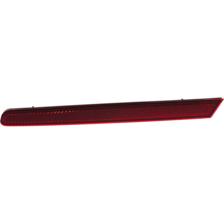 DAT AUTO PARTS Rear Left Driver Side Bumper Cover Marker Light Reflector Lamp Insert Replacement For 2011-2015 Ford Explorer Red Plastic Lens FO118...