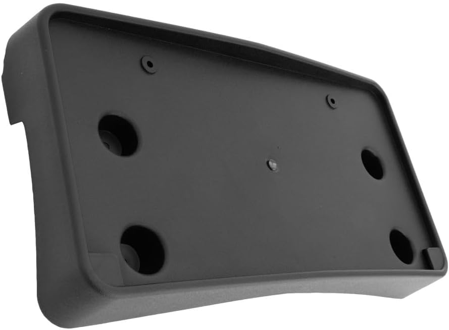 DAT AUTO PARTS Front Bumper License Plate Bracket Frame Tag Holder Replacement for 2013-2017 Chevrolet Traverse Black Textured Made of Plastic GM10...