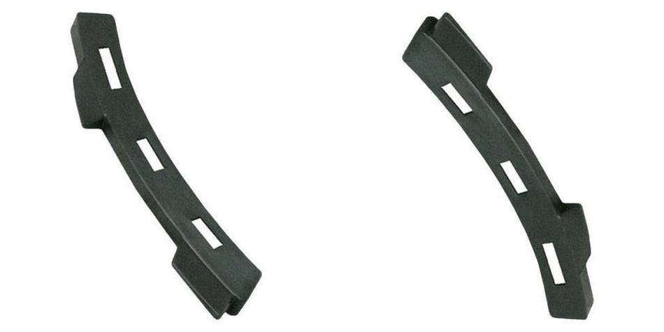 DAT AUTO PARTS Front Left Driver & Right Passenger Side Bumper Cover Bracket Support Set Of 2 Replacement For 2012 - 2017 Hyundai Accent Black Text...