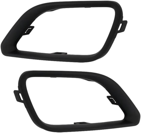 DAT AUTO PARTS Front Driver And Passenger Side Fog Light Cover Trim Ring ,Replacement For 2019-2023 Jeep Cherokee Except TrailHawk Made Of Plastic ...
