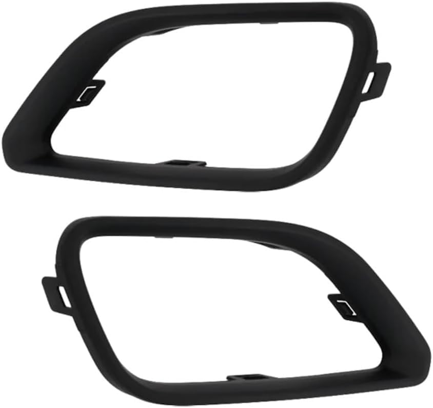 DAT AUTO PARTS Front Driver And Passenger Side Fog Light Cover Trim Ring ,Replacement For 2019-2023 Jeep Cherokee Except TrailHawk Made Of Plastic ...