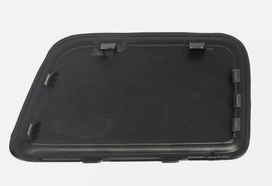 DAT AUTO PARTS Front Left Driver Side Bumper Tow Hook Trim Fog Light Hole Bezel Grille Insert Replacement For 2014-2015 Jeep Grand Cherokee Black T...