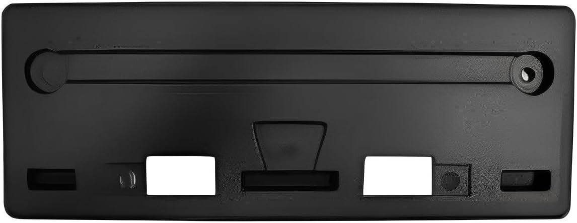 DAT AUTO PARTS Front License Plate Bracket Frame Cover Tag Holder Replacement for 2011-2013 Infiniti QX56 Models and 2014 QX80 Models Black Texture...