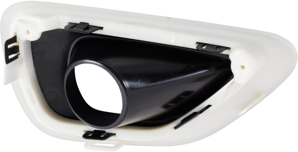 DAT AUTO PARTS Front Left Driver Side Fog Light Cover Bezel Molding Insert Replacement For 2014-2016 Jeep Grand Cherokee Laredo Limited Overland Bl...