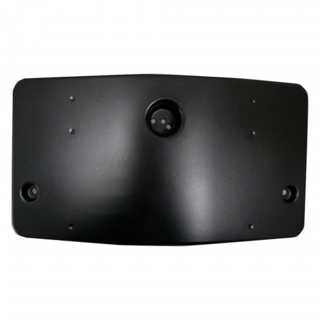 DAT AUTO PARTS Front License Plate Bracket Frame Cover Tag Holder Replacement for 2012 - 2014 Mercedes-Benz CLS63 AMG Black Smooth Plastic MB106814...