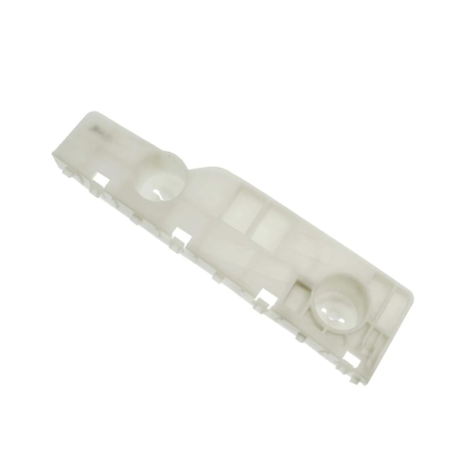 Front Left Driver Side Outer Bumper Cover Bracket, Fits 2017-2020 Nissan Armada, White PP Plastic Textured Finish, NI1042110 622211LB0A