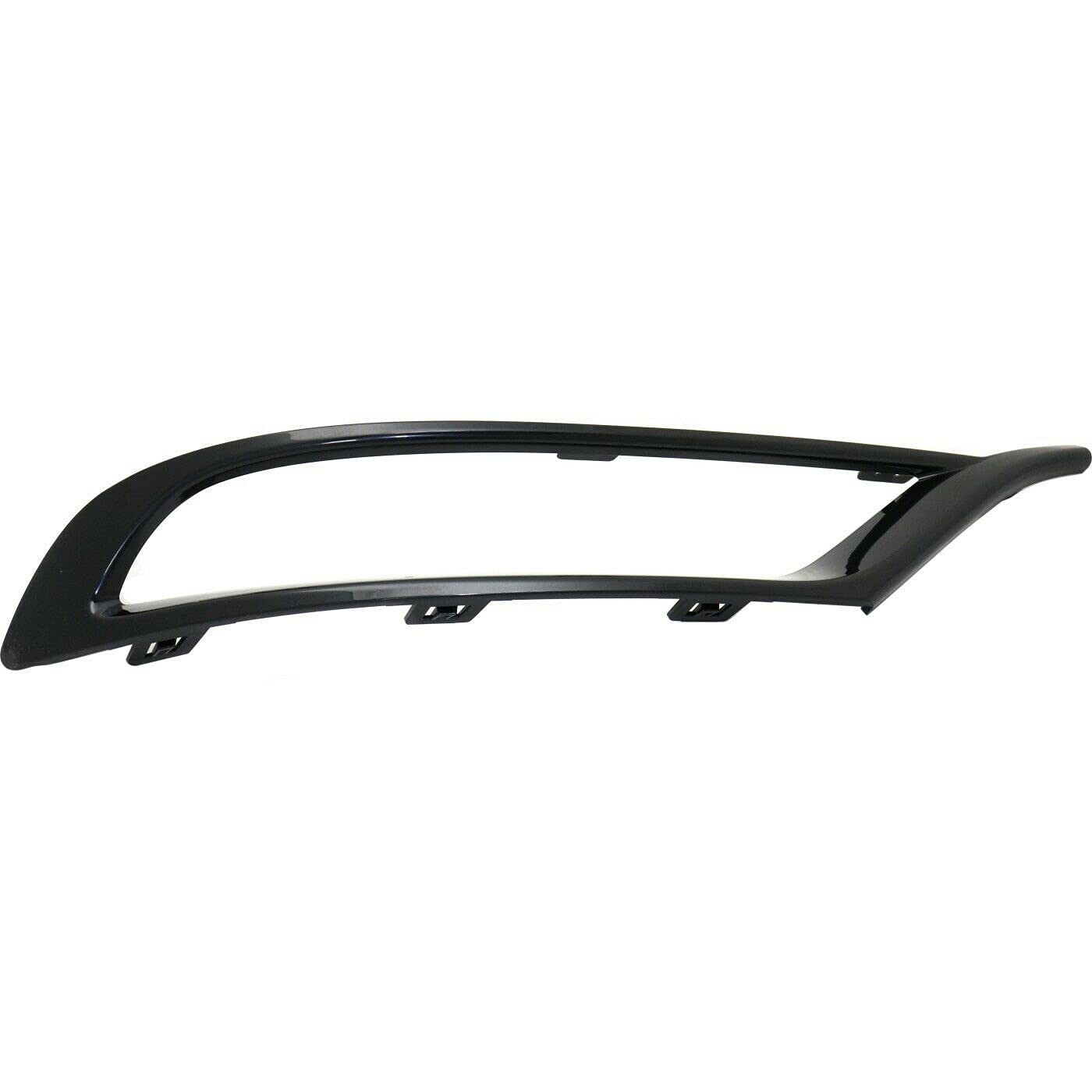 DAT AUTO PARTS Front Right Passenger Side Fog Light Cover Trim Bezel Molding Insert Replacement For 2015-2023 Chrysler 300 Smoke Chrome Finish Text...