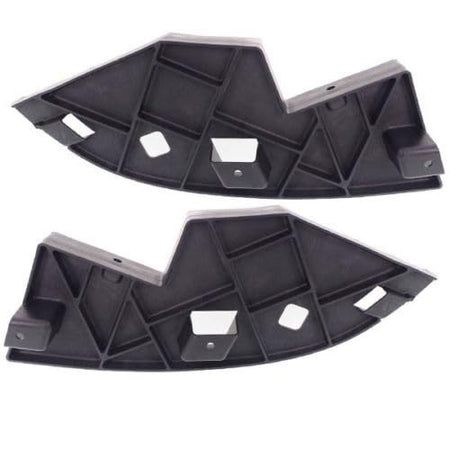 DAT AUTO PARTS Front Right Passenger & Left Driver Side Outer Bumper Filler Bracket Set Pair Replacement For 2007 - 2014 Chevrolet Tahoe Black Smoo...