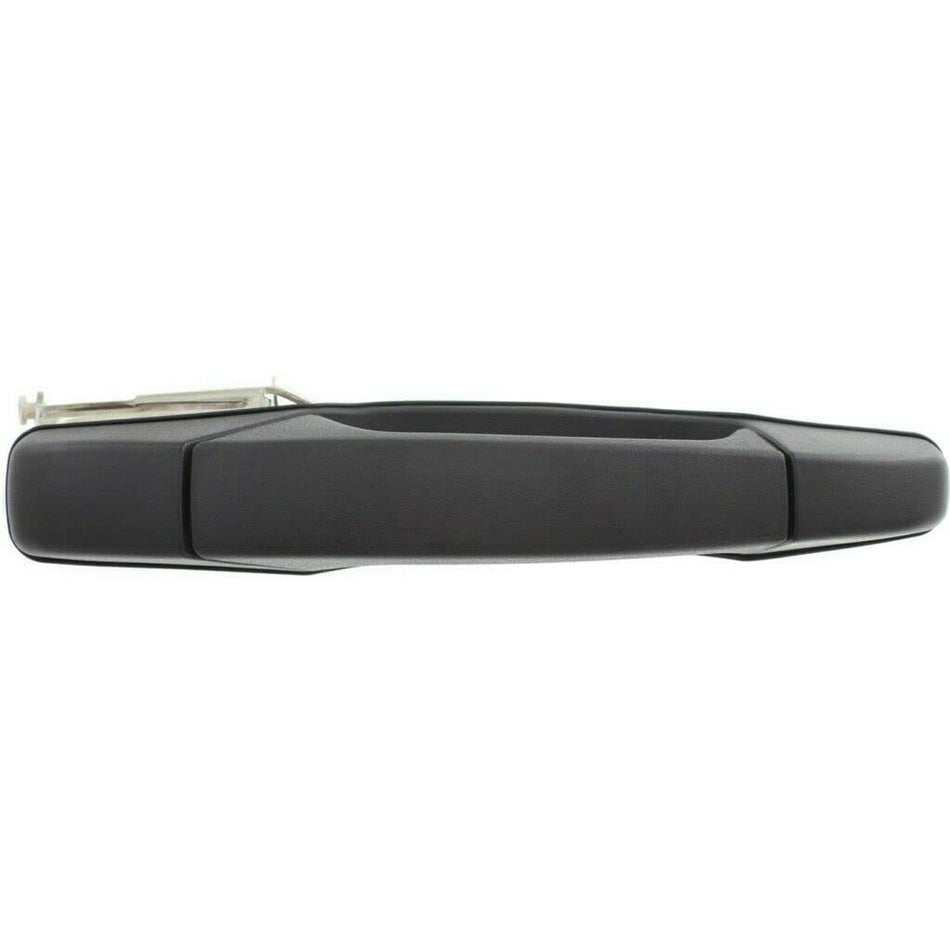 Rear Passenger Side Exterior Door Handle Fits 2007-2014 Chevy Silverado Tahoe GMC Sierra Yukon Black Textured GM1521128