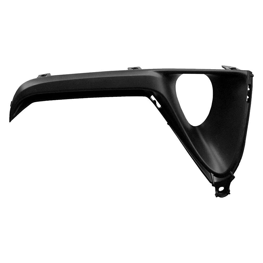 DAT AUTO PARTS Right Front Passenger Side Bumper Cover Garnish Bracket Replacement For 2016-2019 Lexus RX350 Black Textured Plastic LX1039126 53141...