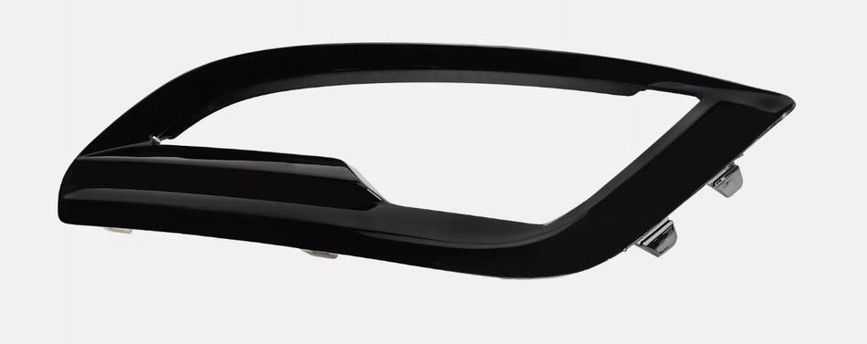 DAT AUTO PARTS Front Right Passenger Side Fog Light Bezel Cover Trim Molding Bumper Insert Replacement For 2018-2022 Ford EcoSport Primed Black Smo...