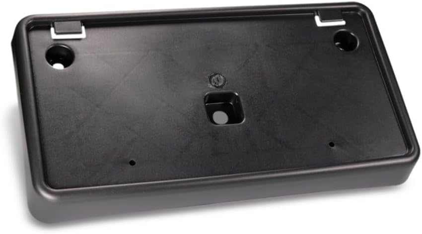 DAT AUTO PARTS Front License Plate Bracket Tag Frame Holder Replacement for 2005-2010 Jeep Grand Cherokee And 2006-2010 Jeep Commander Black Textur...