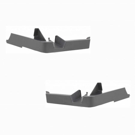 Front Left Driver and Right Passenger Set Bumper Cover Filler Bracket Pair Replacement For 2002-2006 Chevrolet Avalanche 2003-2007 Chevy Silverado ...