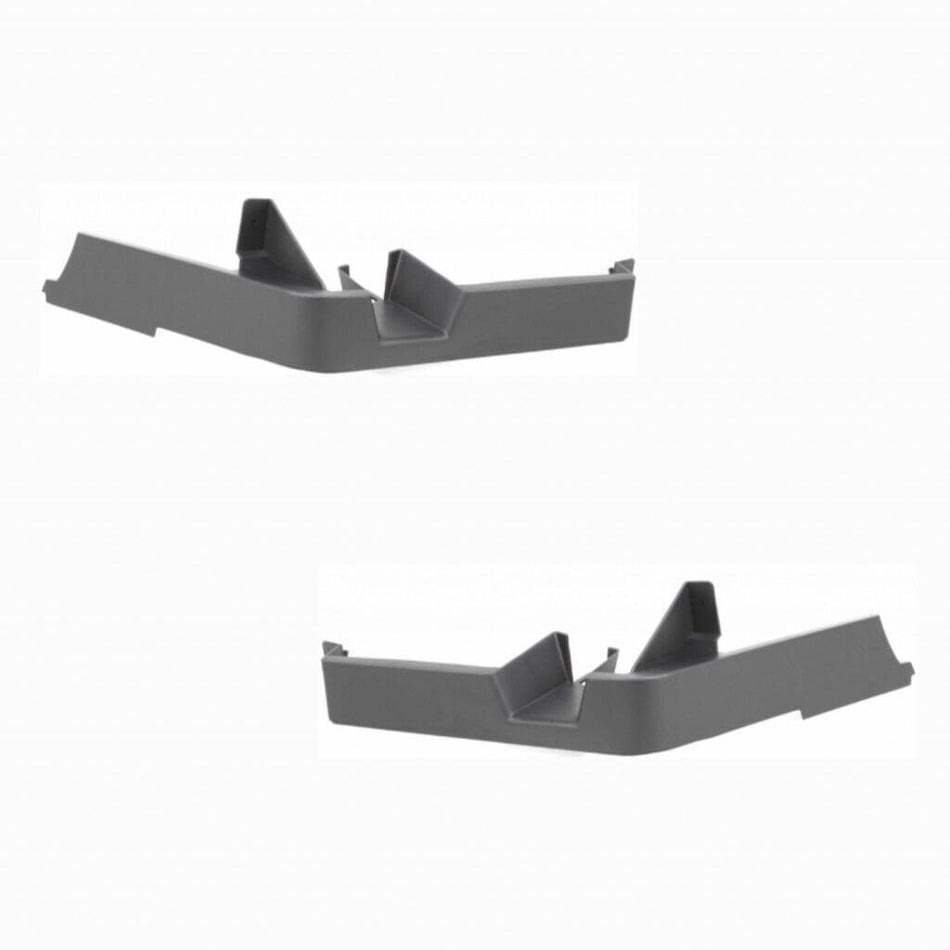 Front Left Driver and Right Passenger Set Bumper Cover Filler Bracket Pair Replacement For 2002-2006 Chevrolet Avalanche 2003-2007 Chevy Silverado ...