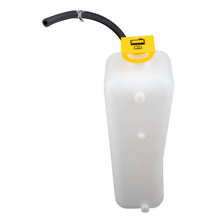 DAT AUTO PARTS Engine Coolant Recovery Bottle Overflow Reservoir Tank With Cap Replacement for 1997-2006 Jeep Wrangler TJ White Textured Plastic CH...