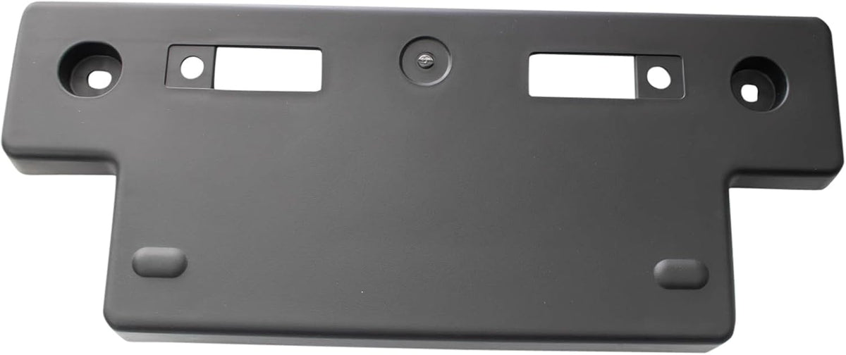 DAT AUTO PARTS Front License Plate Bracket Frame Cover Tag Holder Replacement for 2013 - 2015 Lexus LX570 Black Smooth Plastic LX1068140 5211460150