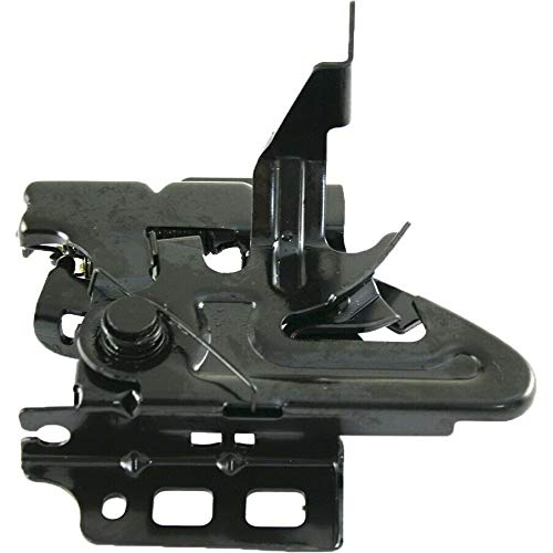 DAT AUTO PARTS Front Hood Hinge Support Bracket Core Latch Lock Replacement For 1999 - 2002 Chevrolet Silverado 1500/2500 Black Smooth GM1234105 15...