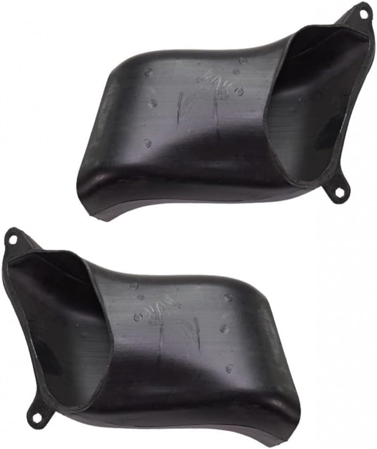 DAT AUTO PARTS Front Left Driver & Right Passenger Set Bumper Cover Air Duct Insert Pair Replacement For 2015-2023 Dodge Challenger Black Textured ...