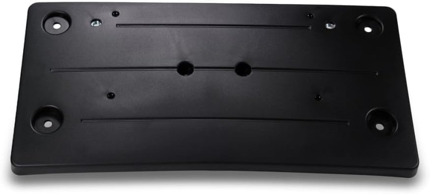 DAT AUTO PARTS Front Bumper License Plate Bracket Replacement for 2012-2015 BMW 3 SERIES Sedan Models Without M Package 320i / 328i / 335i Black Te...