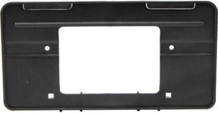 DAT AUTO PARTS Front Bumper License Plate Frame Tag Mounting Bracket Holder Replacement for 1984-2001 Jeep Cherokee Grand Wagoneer, Comanche Black ...