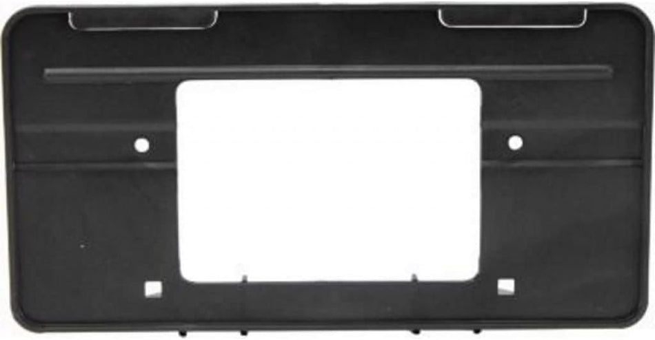 DAT AUTO PARTS Front Bumper License Plate Frame Tag Mounting Bracket Holder Replacement for 1984-2001 Jeep Cherokee Grand Wagoneer, Comanche Black ...