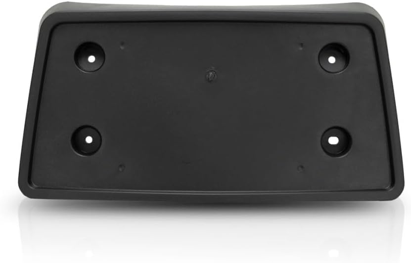 Front Bumper Cover License Plate Frame Tag Mounting Bracket Holder Replacement for 2007-2011 GMC SIERRA 1500 and 2007-2010 2500/3500 EXCEPT Denali ...