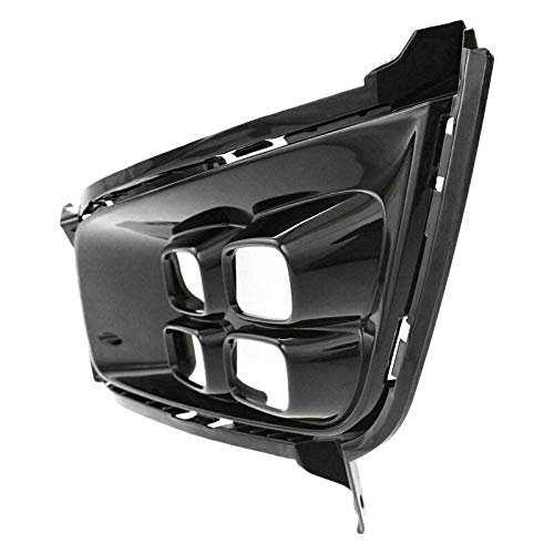 DAT AUTO PARTS Front Left Driver Side Fog Light Hole Bezel Lamp Trim Molding Bumper Insert Replacement For 2014 2015 Kia Optima With LED Fog Lights...